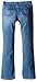 The Children's Place Big Girls Bootcut Denim Jean, Medium Worn Stone, 14
