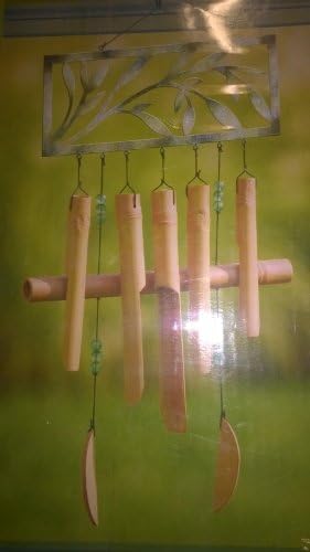 Metal Twig Bamboo Wind Chime By Garden Treasures Accent