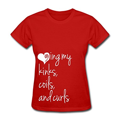 Love My Kinks, Coils, & Curls Length Women's T-Shirt by Spreadshirt™