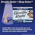 Breath Right Nasal Strips Clear Med/Sm 50ct