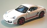 Porsche Cayman S, white, Welly, die-cast metal vehicle 75778