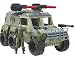 GI Joe Built To Rule Ground Striker Jeep with Flint Action Figure [Toy]