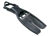 Scubapro Twin Jet Open Heel Split Fins - Black - Medium (8-10)