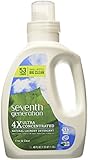 Seventh Generation Liquid Laundry 4x, Free and Clear, 40 Fl Oz. 2 Count (Packaging May Vary)
