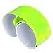 4Pcs of High Visibility Reflective Ankle Bands Safety Reflective Pants Straps (Emerald Green-B)