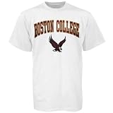 Boston College Eagles Youth White Bare Essentials T-shirt