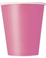 14 Count Paper Cup, 9-Ounce, Pink