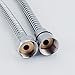 Shower Head Hoses 79-Inch Extra-long for Handheld Shower Head Sprayer Hose Extension and Hand Held Showerhead Hose Replacement with Brass Nuts Stainless Steel Chrome