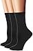Flora&Fred Women's 3 Pair Pack Cable Knit Cotton Crew Socks