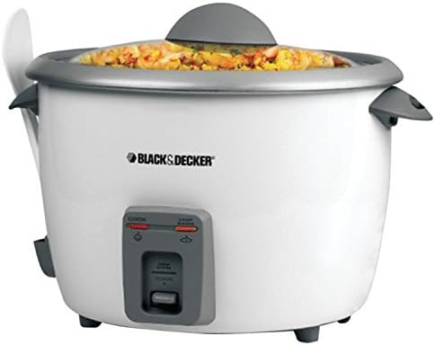 BLACK+DECKER RC5428 15-Cup Dry/28-Cup Cooked Rice Cooker, White by rice cooker