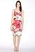 Suzi Chin Women's Sleeveless Starbust Print Dress