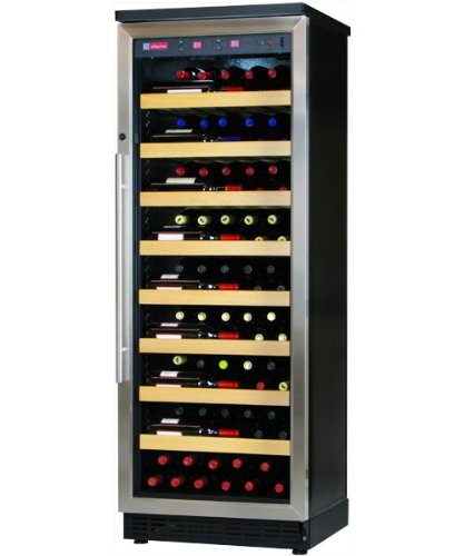 Allavino CWR270-1BS 107 Bottle Single-Zone Wine Cellar Refrigerator - Black Cabinet with Stainless S On Sale