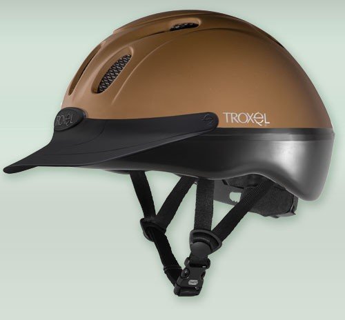 Troxel Spirit Brown Chestnut Duratec Riding Helmet medium