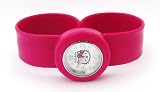 Girls/Kids Hot Pink Hello Kitty Silicone Snap/Slap On Watch. Hypo Allergenic. Fits All Wrists Reviews