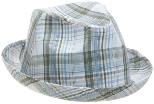 San Diego Hat Company Men's Plaid Fedora
