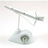 Miniature Quartz Movement Clock - Concord Aeroplane