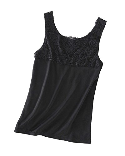 Cuddl Duds Softech Square Neck Lace Camisole