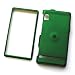 Motorola Droid A855 Verizon Rubberized Snap On Protector Hard Case Green