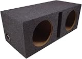 American Sound Connection H215V 2 x 15-Inch Vented Round Sub Box (Dual)