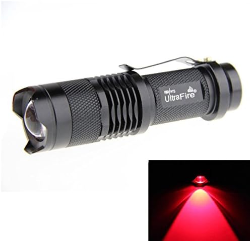 7W 300LM Mini CREE LED Flashlight Torch Adjustable Focus Zoom Light Lamp
