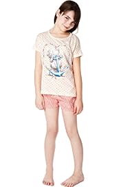 Pure Cotton Tatty Teddy Shortie Pyjamas