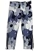 Flowers by Zoe - Girls Camouflage Legging, Blue, White 26520-5