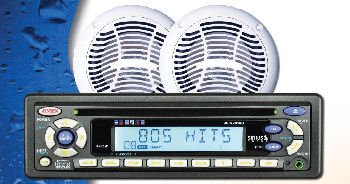 JENSEN CPM405 STEREO PACKAGE (MSR4050G AND AMS602W SPEAKERS