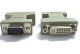 DVI-I Dual Link 24+5 Female to VGA Male Adapter