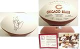 Bernard Berrian Autographed Bears Logo Fotoball Football