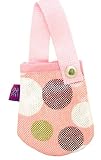 Washable Pink Universal Mobile Cell Phones Accessory Leather like Case Pouch from Eamee