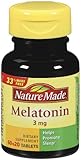 Nature Made Melatonin 3mg, 60 Tablets (Pack of 3)
