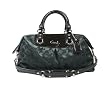 Coach Ashley Grey/Black Sateen Signature Large Satchel Bag 15440