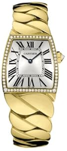 Cartier La Dona Diamond 18kt Yellow Gold Large Ladies Watch WE60020H