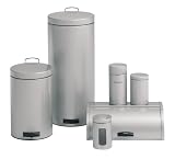 Review Brabantia (UK) Ltd  / Brabantia Canister Set, 3 piece, TCS, Metalic Grey