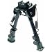 UTG Tactical OP Bipod - SWAT/Combat Profile Adjustable Height (Black)