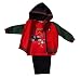 Good Lad Infant Boy Christmas Scene 3pc Cardigan & Pant Set