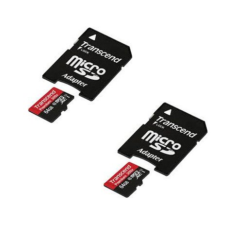 DxO ONE Plus 2 Digital Camera Memory Card 2 x 64GB microSDHC Memory Card with SD Adapter (2 Pack)