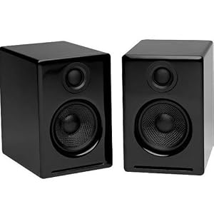 Audioengine A2 Premium Powered Desktop Speakers (Black)