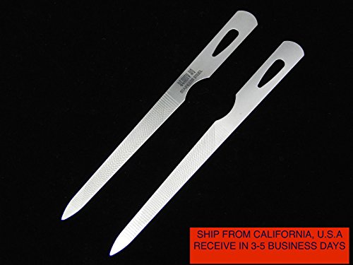 Stainless Steel Nail File 2pcs