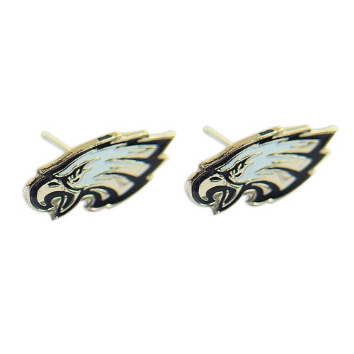 Philadelphia Eagles Post Stud Logo Earring Set Charm Gift NFL