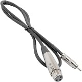 HOSA XRF305 XLR Female to RCA Male Professional Cable - 5-Feet
