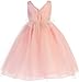 AkiDress Yoryu Ruched Round Neck Chiffon Flower Girl Dress for Little Girl