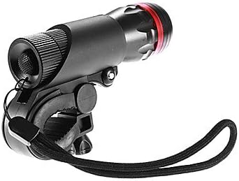 MYOPKLP 1-LED White Light 3-Mode Flashlight with Bicycle Mount Holder Clip Clamp(3xAAA,150LM)