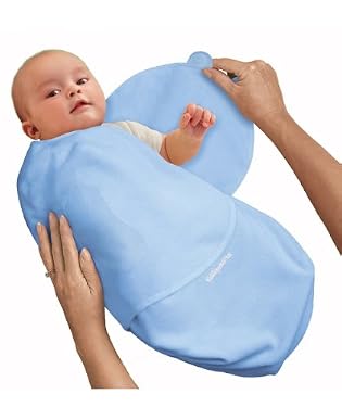 SwaddleMe 100% Cotton Knit Large - Blue