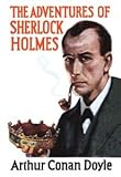 Framed Black poster printed on 20 x 30 stock. Sherlock Holmes Mystery (book cover)