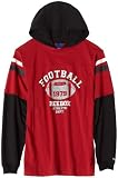 Reebok Boys 8-20 Layered Hooded Crew