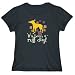 T-Shirt Womens Black " American Pit Bull Terrier it&Acirc;&acute;s been a ruff day! " Dogs