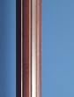 2 inch Wood Fluted Drapery Rod, Mahogany - 8' long [CAPITOL CITY LUMBER]