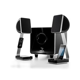 Focal XS Satellite Speakers with Dock for iPod and MP3 Players by Focal