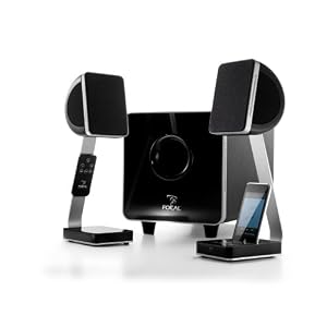 Focal XS Satellite Speakers with Dock for iPod and MP3 Players by 